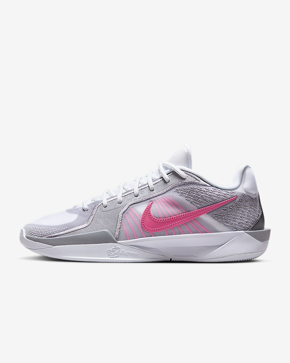 Sabrina 2 EP Basketball Shoes - White/Cement Grey/Black/Pinksicle