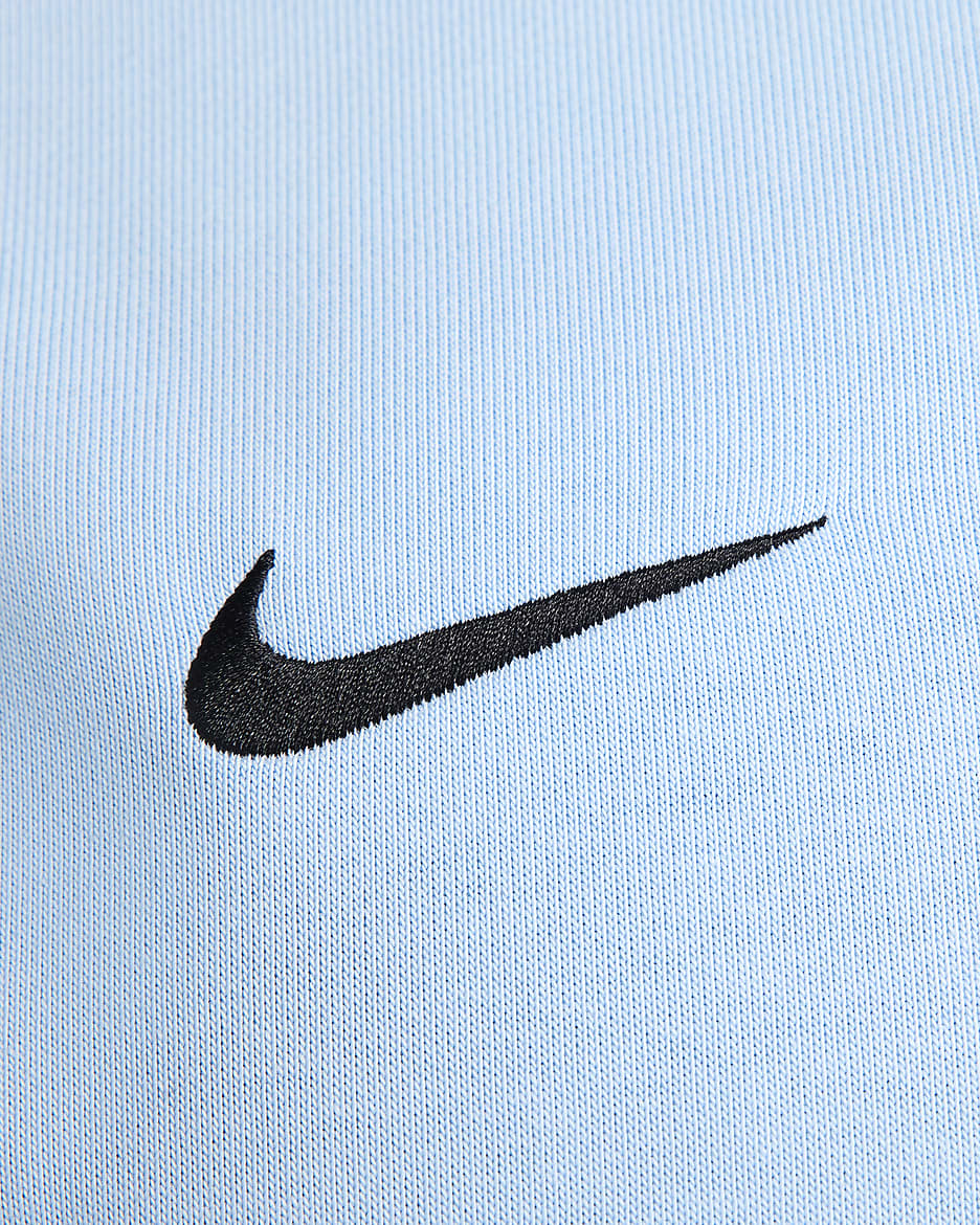 USA Solo Men's Nike Dri-FIT ADV Breaking Crew-Neck Sweatshirt - Celestine Blue/White