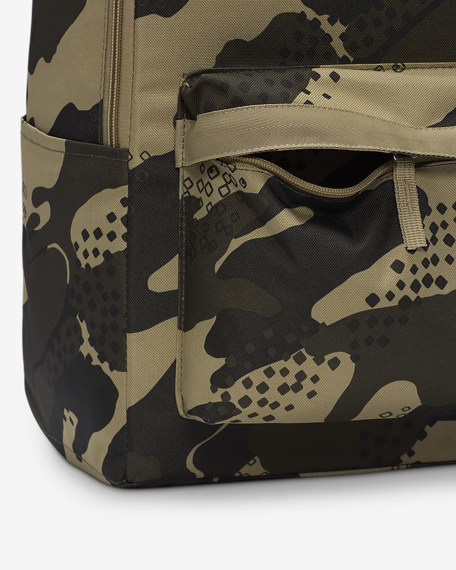 Nike Heritage Kids' Backpack (25L) - Neutral Olive/Cargo Khaki/Sail