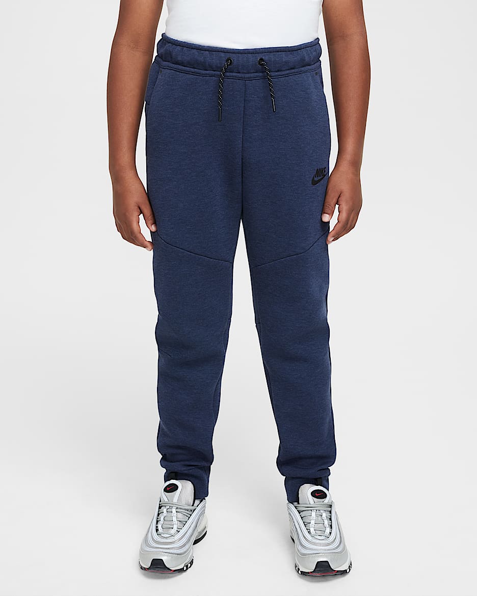 Nike Sportswear Tech Fleece Older Kids' Joggers - Obsidian Heather/Black/Black
