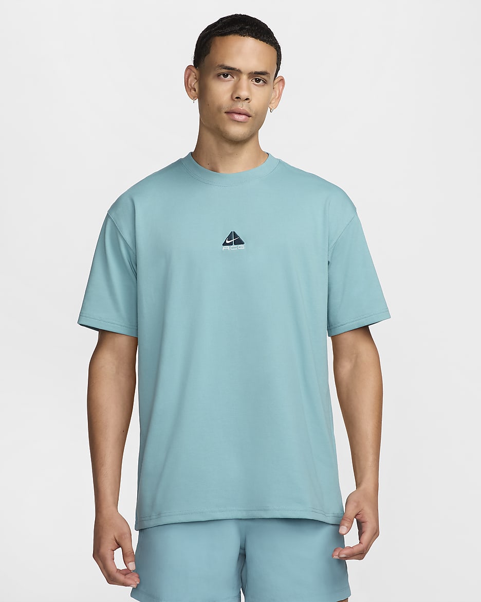 Nike ACG Men's T-Shirt - Denim Turquoise