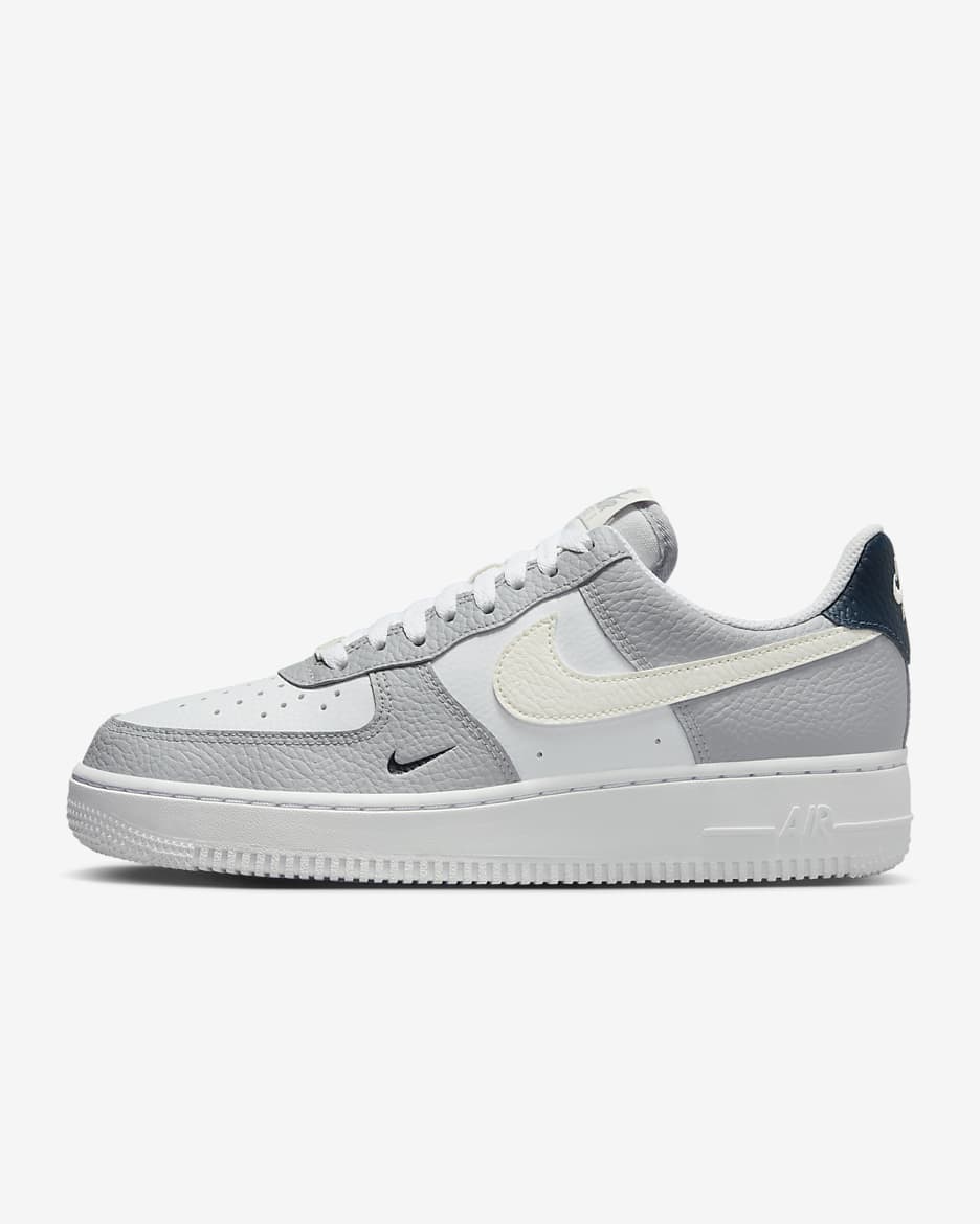 wolf grey black air force 1