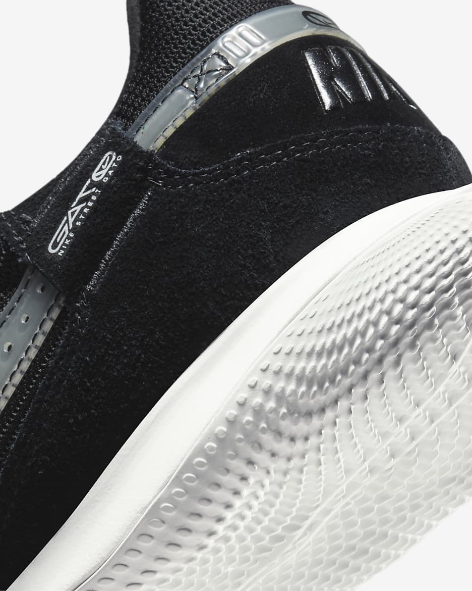 Nike Streetgato Low-Top Soccer Shoes - Black/Off Noir/Summit White