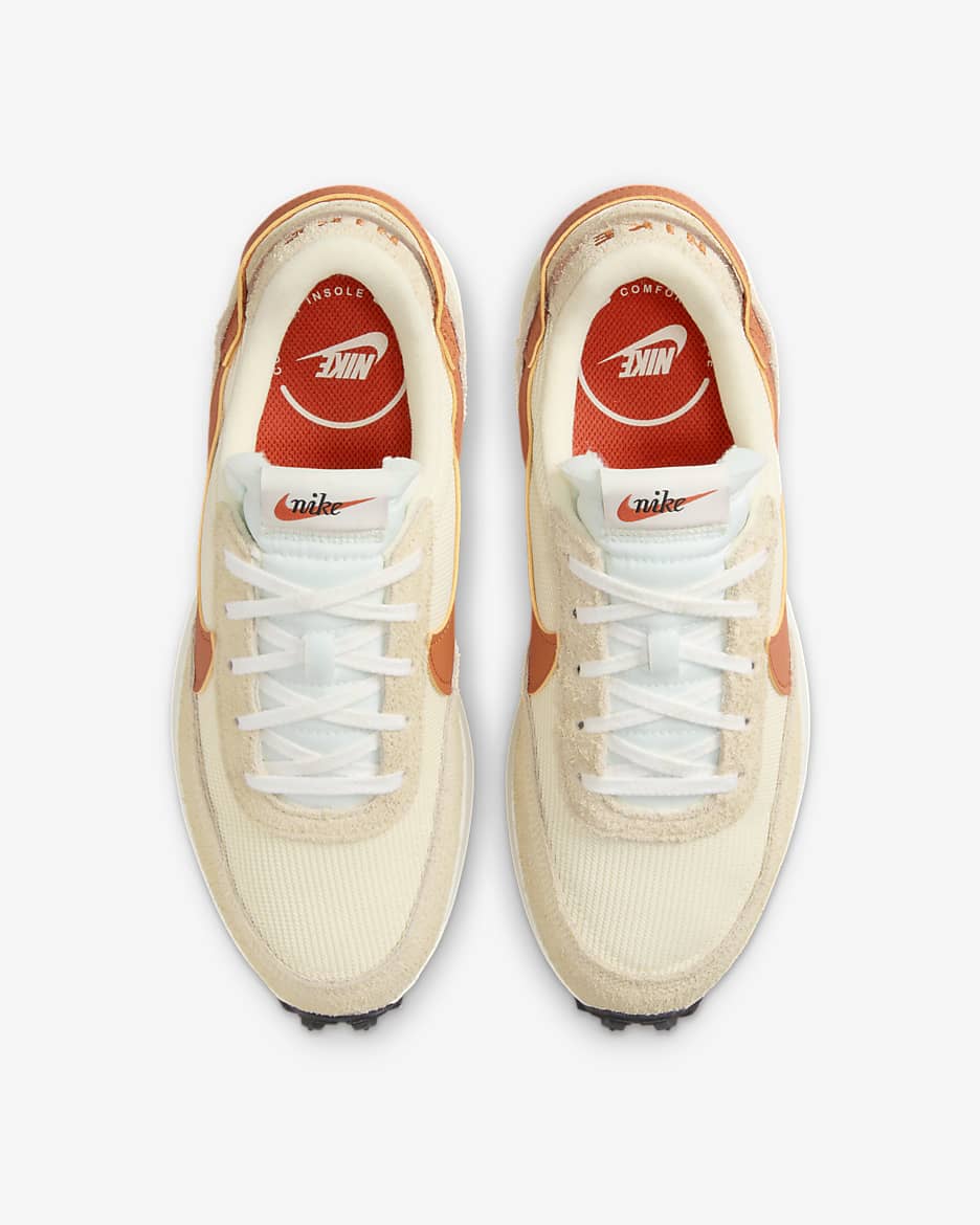 Nike Waffle Debut Vintage Women's Shoes - Muslin/Coconut Milk/Black/Campfire Orange