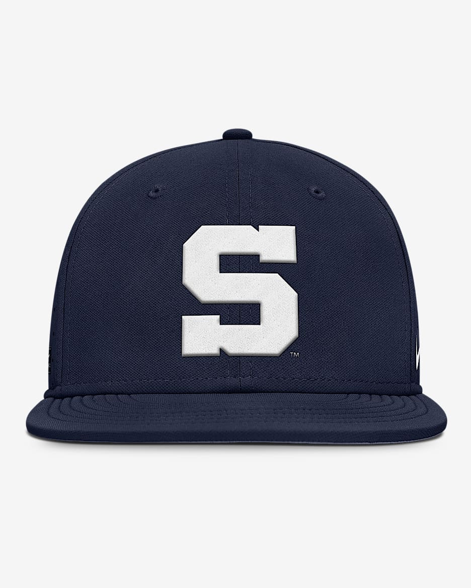 Penn State Nittany Lions Dugout True Men’s Nike Dri-FIT College Fitted Hat - Navy