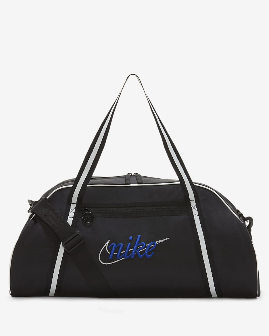 กระเป๋าเทรนนิ่ง Nike Gym Club (24 ล.) - ดำ/Sail/Hyper Royal