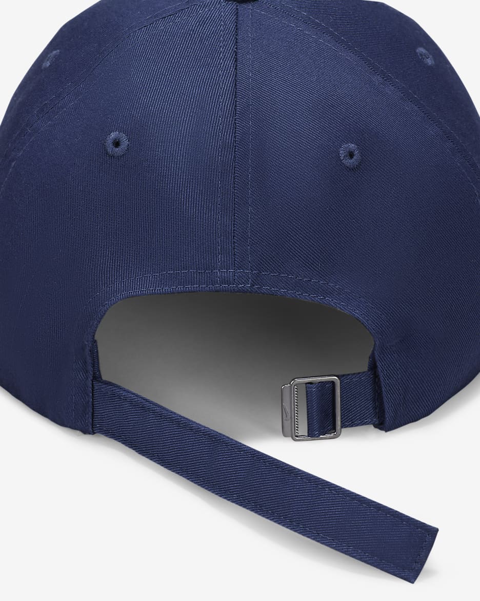 Nike Club Unstrukturierte Cap mit flachem Schirm - Midnight Navy/Midnight Navy