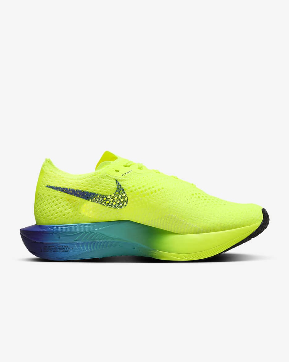 Nike Vaporfly 3 Women's Road Racing Shoes - Volt/Scream Green/Barely Volt/Black