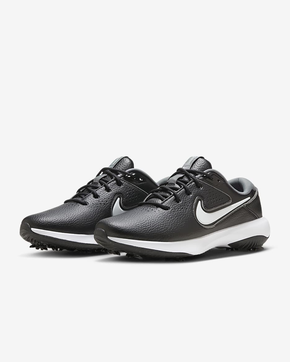 Nike Victory Pro 3 Men's Golf Shoes (Wide) - Black/Smoke Grey/White