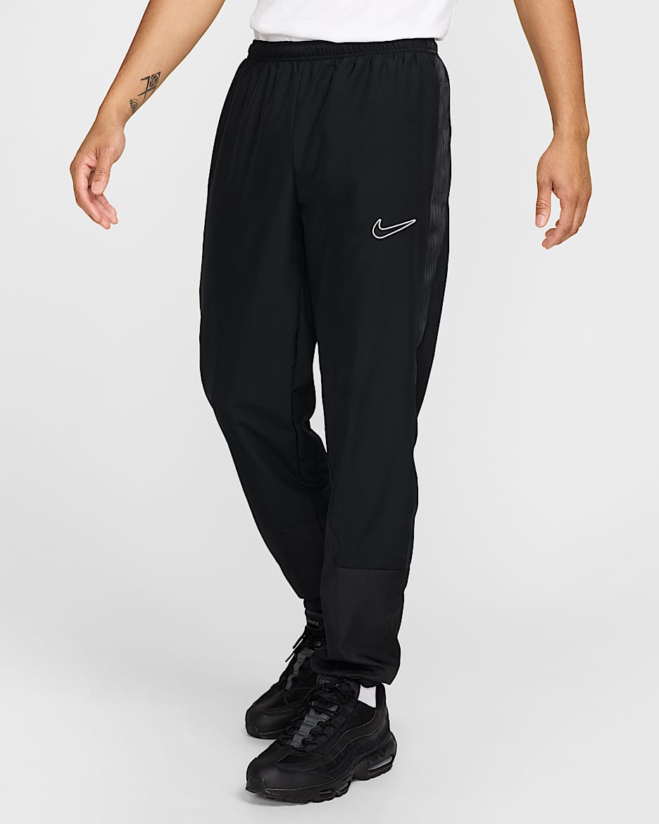 Pants de fútbol Repel para hombre Nike Academy+ - Negro/Negro