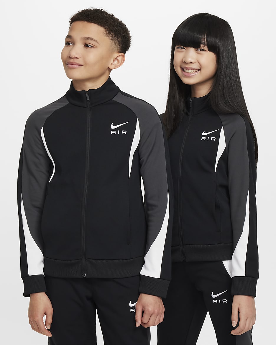 Nike Air Trainingspak voor kids - Zwart/Anthracite/Wit/Wit