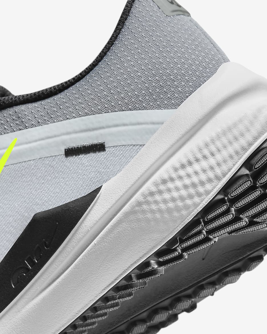 รองเท้าวิ่งโร้ดรันนิ่งผู้ชาย Nike Winflo 10 - Wolf Grey/Smoke Grey/ดำ/Volt