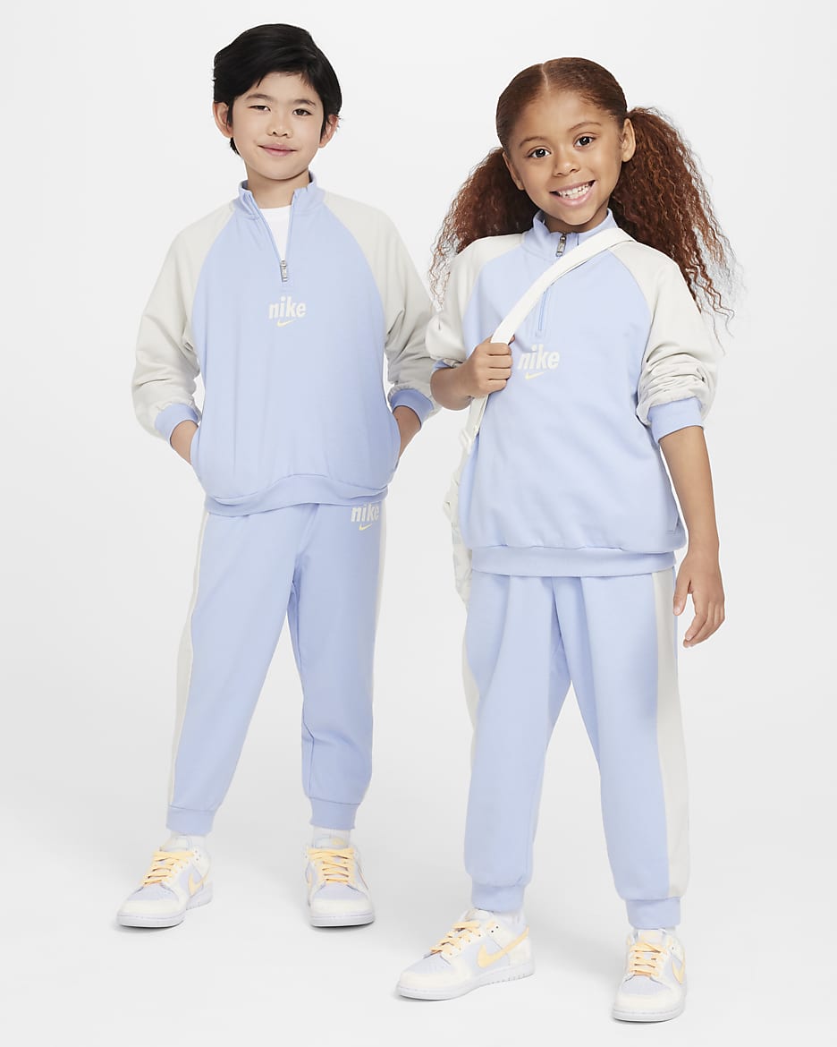 Nike E1D1 Little Kids' 2-Piece Half-Zip Set - Cobalt Bliss