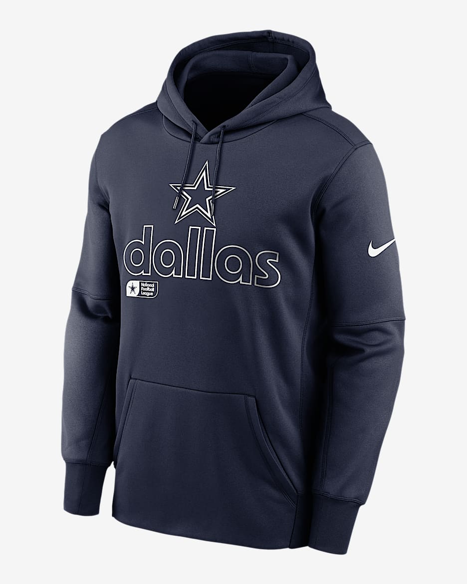 Dallas Cowboys Men's Nike Therma NFL Pullover Hoodie. Nike.com