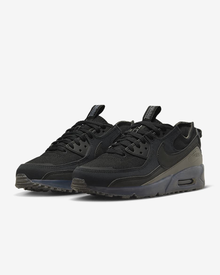 Nike Air Max Terrascape 90 Men's Shoes - Black/Black/Black/Black