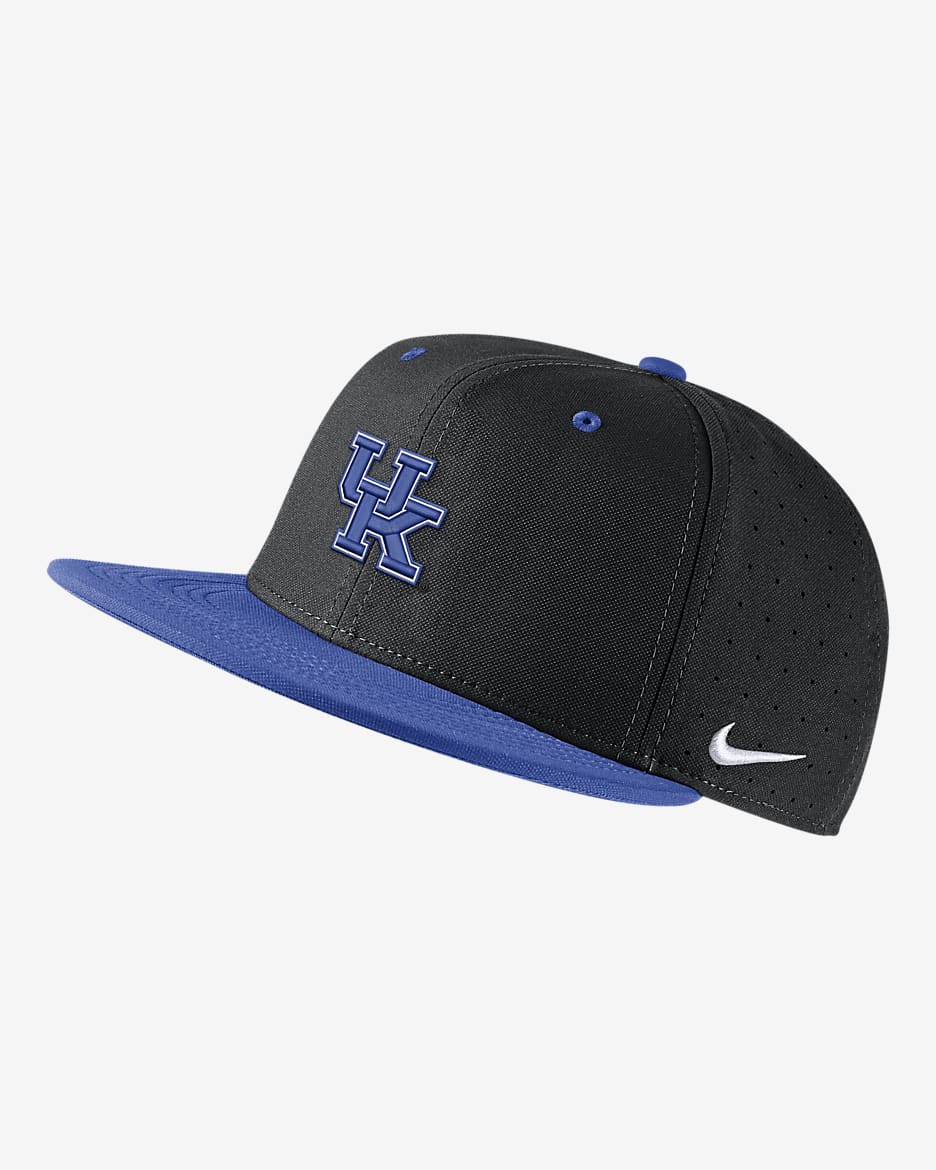 Gorro de béisbol ajustado Nike College Kentucky - Negro