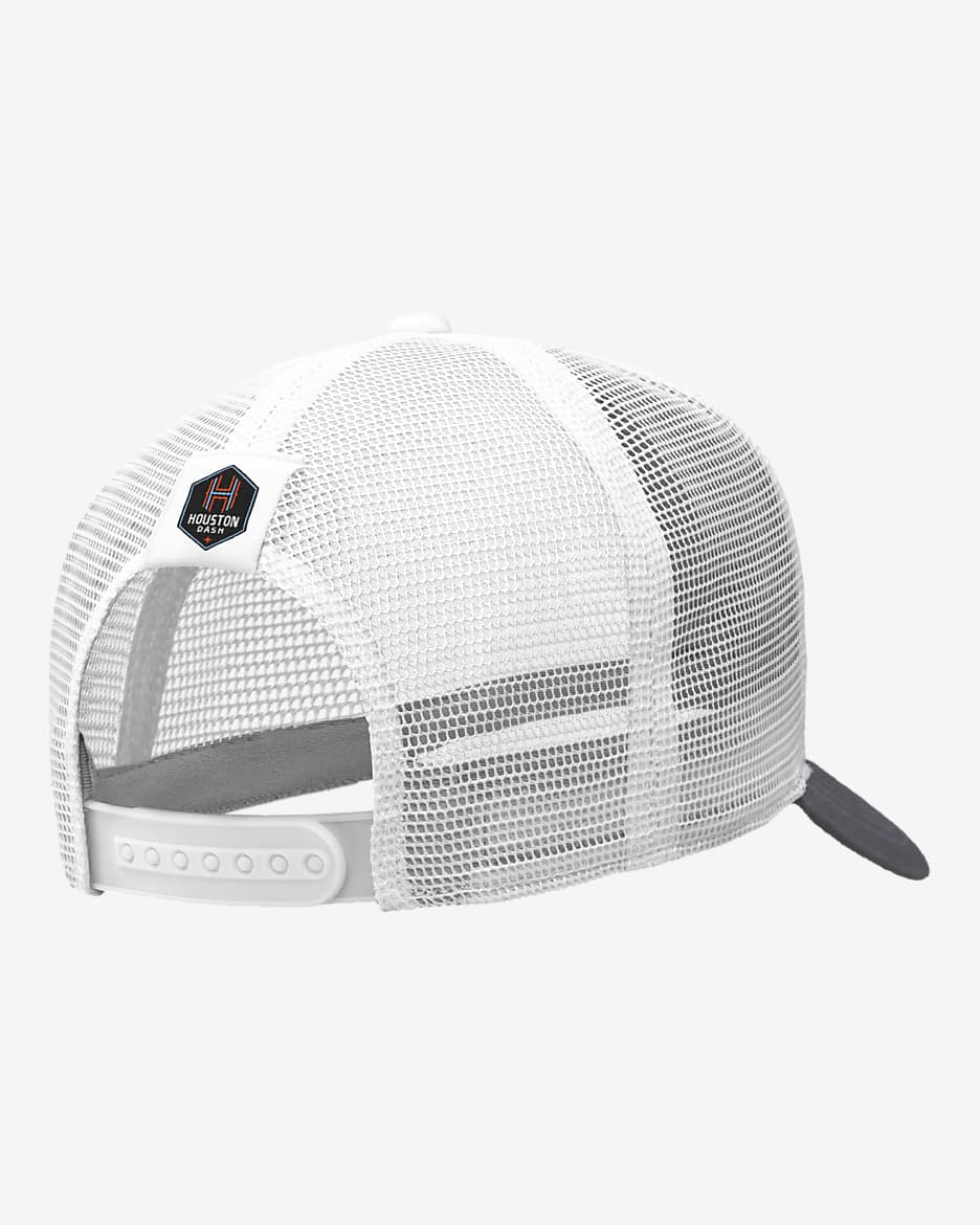 Gorra de rejilla Nike NWSL Houston Dash - Blanco