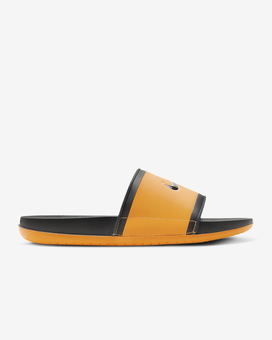 Nike Offcourt (Pittsburgh Pirates) Offcourt Slides - Sundown/Dark Smoke Grey/Black