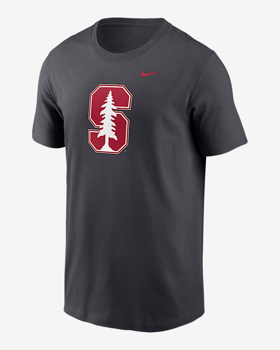 Stanford Cardinal Primetime Logo Men's Nike College T-Shirt - Anthracite