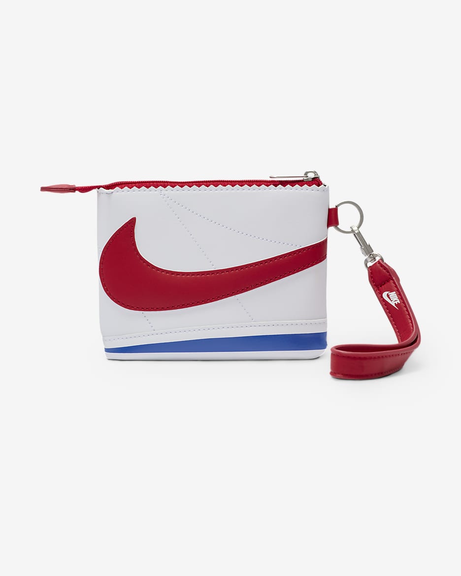 Nike Icon Cortez Wristlet - White