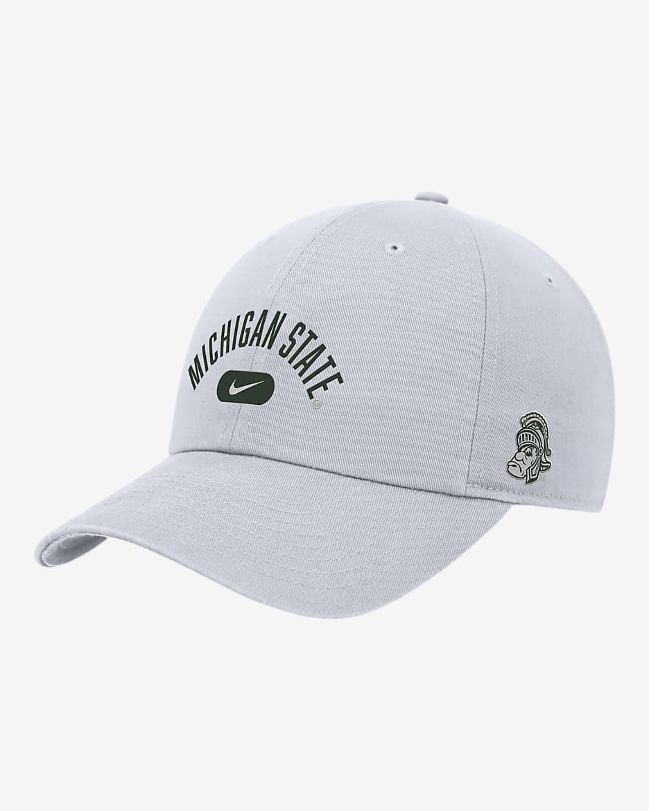 Michigan State Nike College Campus Cap - White