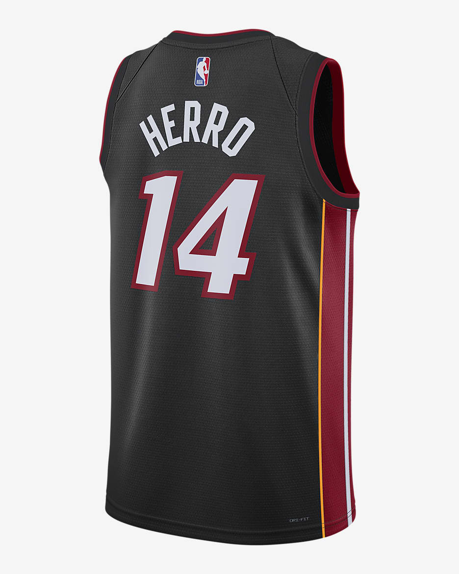 Miami Heat Icon Edition 2022/23 Men's Nike Dri-FIT NBA Swingman Jersey - Black