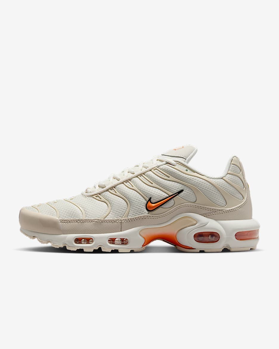 Nike Air Max Plus Men's Shoes - Phantom/Light Orewood Brown/Black/Safety Orange