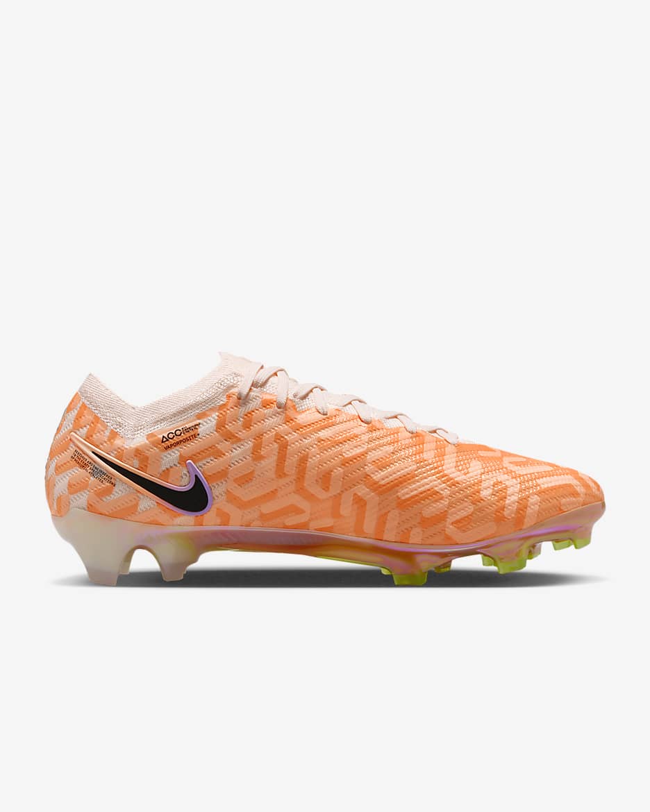 Nike Mercurial Vapor 15 Elite Firm-Ground Low-Top Soccer Cleats - Guava Ice/Black