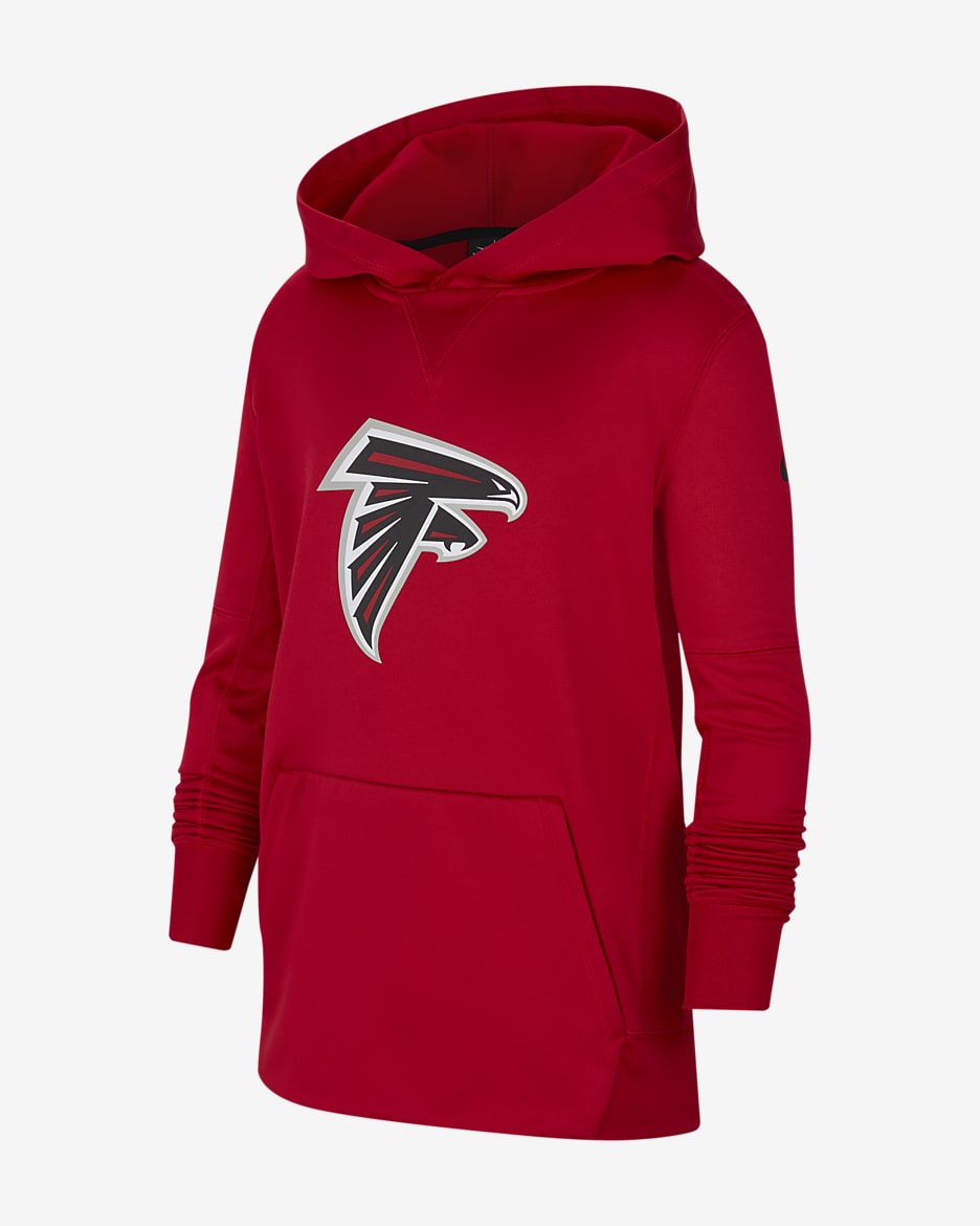 Nike (NFL Falcons) Big Kids' Logo Hoodie - Red