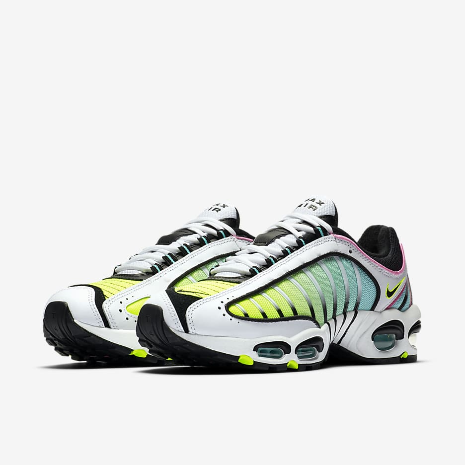 Nike Air Max Tailwind IV Men's Shoe - White/China Rose/Aurora Green/Black