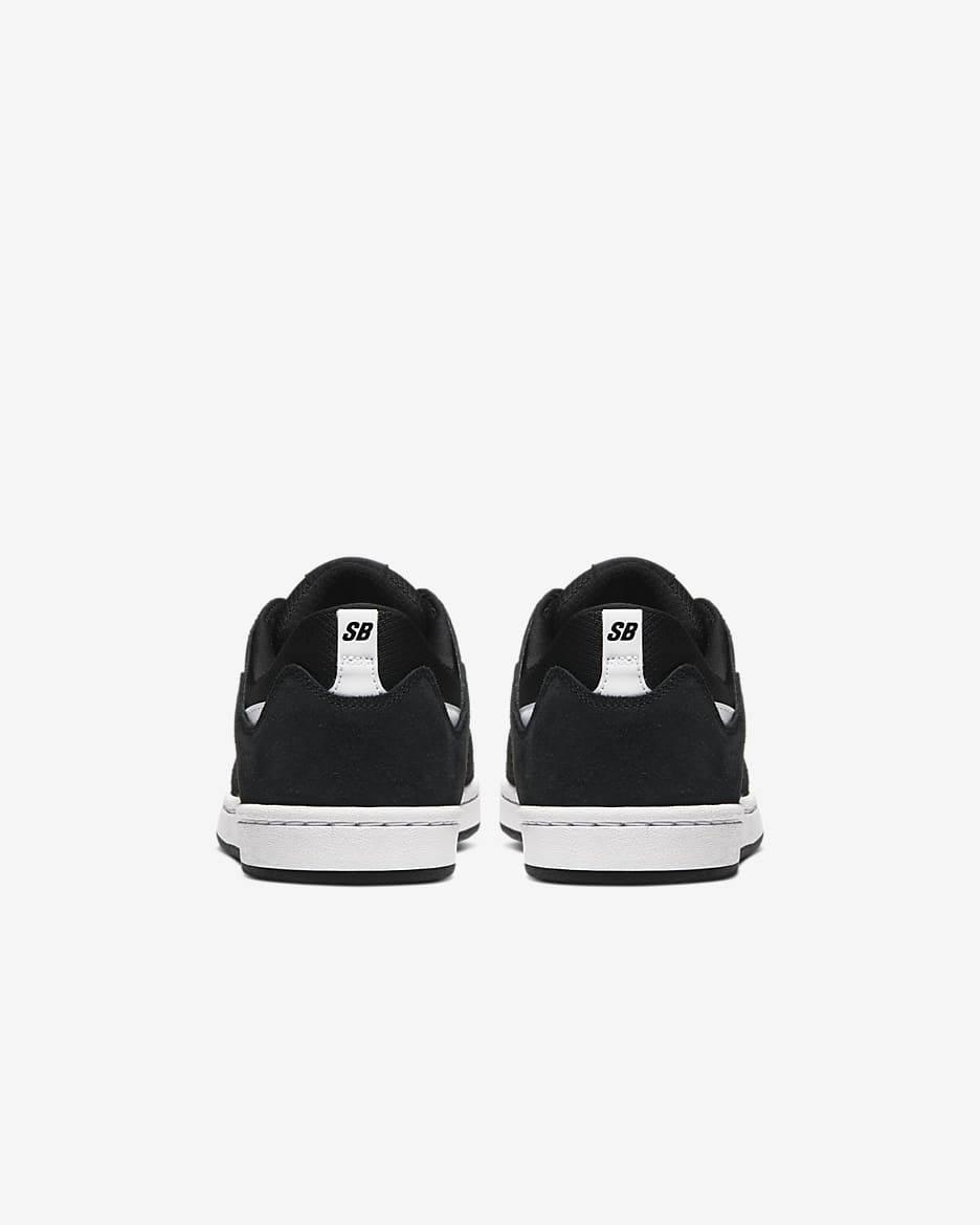 Nike SB Alleyoop Skate Shoes - Black/Black/White