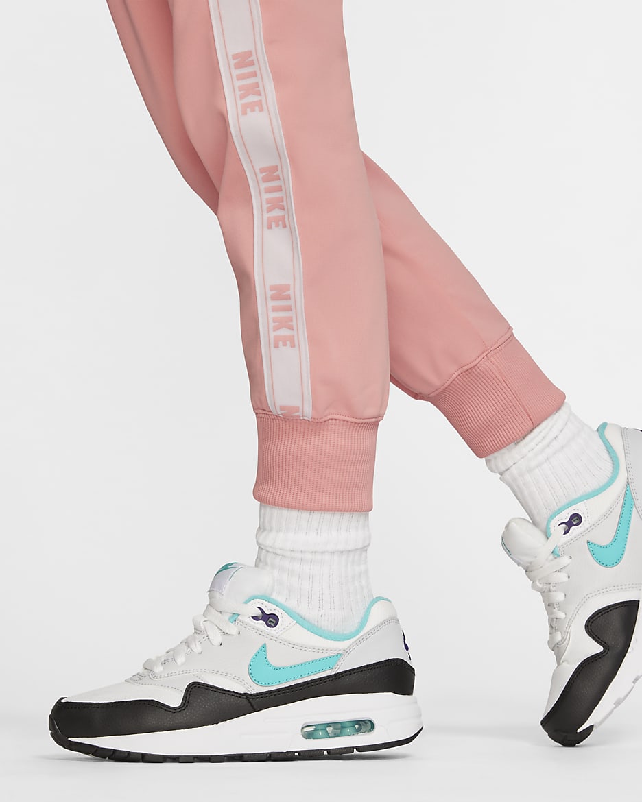 Nike Sportswear Girls' Tracksuit - Bleached Coral/White/Bleached Coral/White