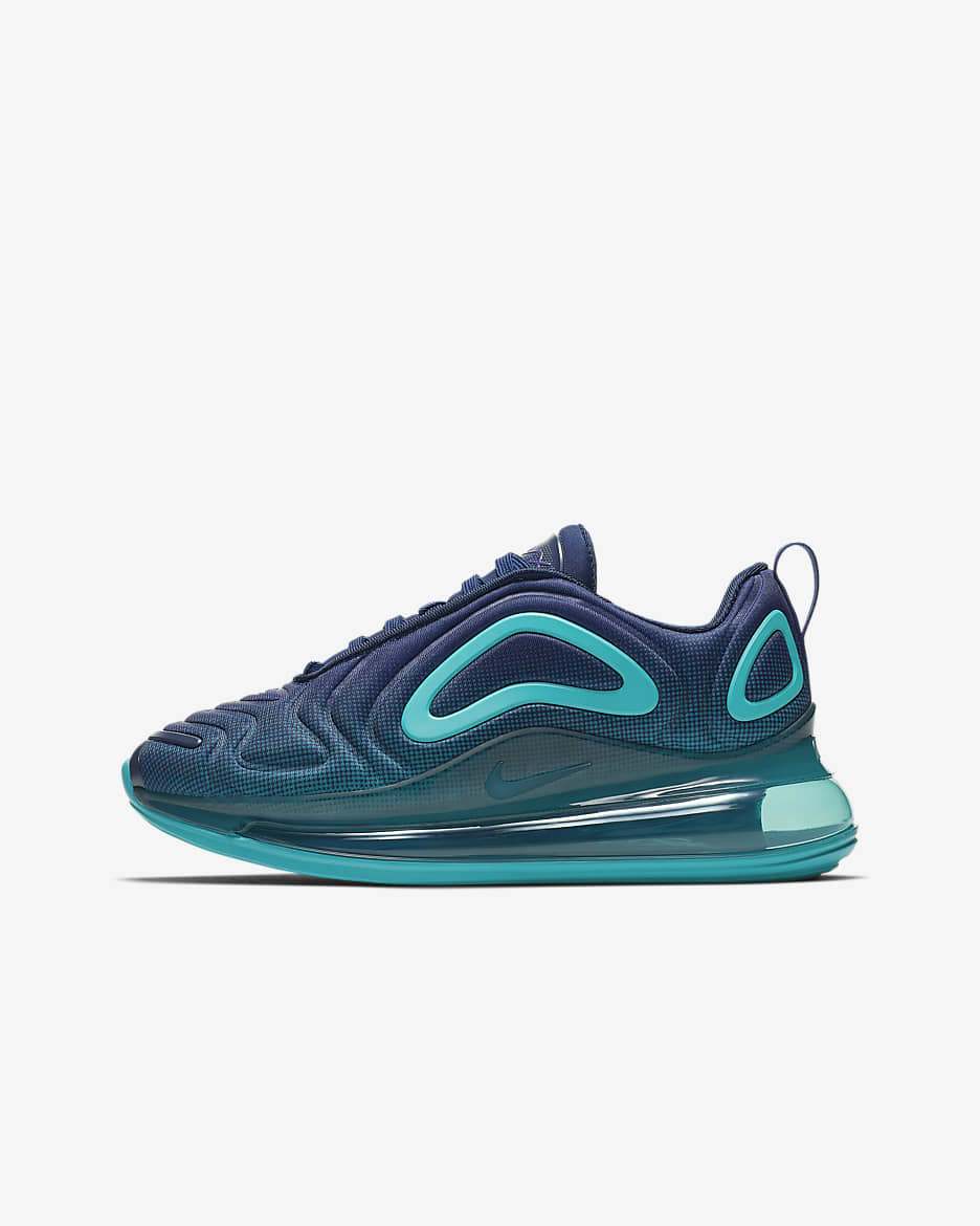 Nike Air Max 720 Younger/Older Kids' Shoe - Blue Void/Spirit Teal/Court Purple