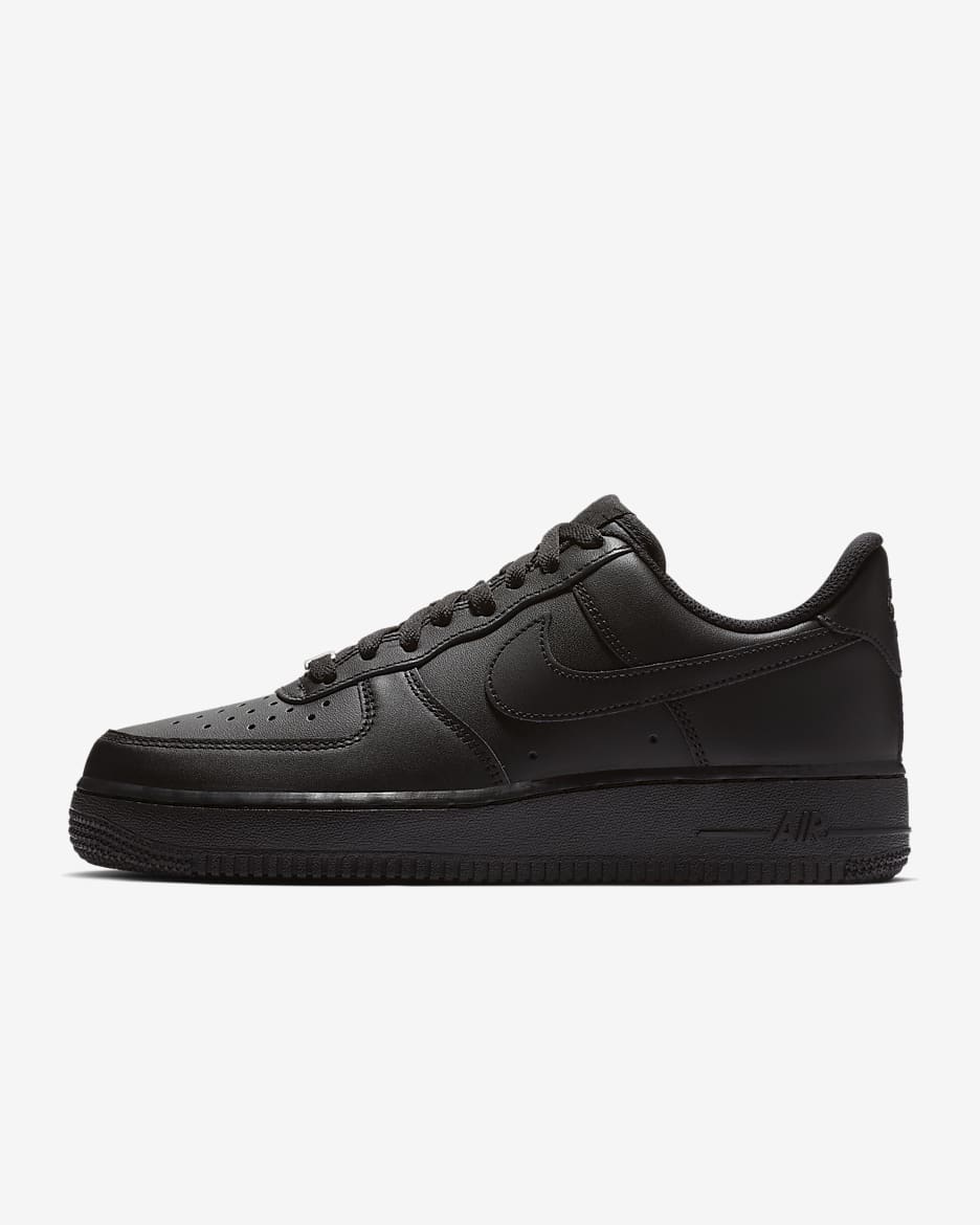 Nike Air Force 1 '07 Damenschuh - Schwarz/Schwarz