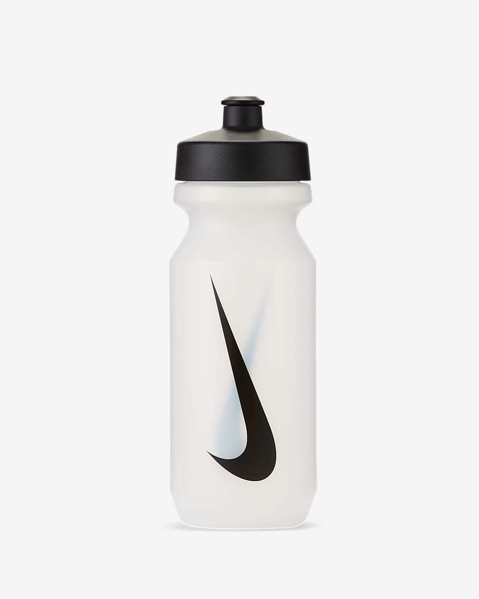 Nike 22oz Big Mouth Water Bottle - Clear/Black/Black