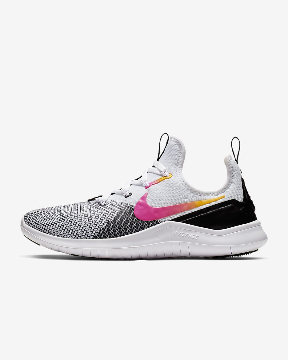Nike Free TR 8 Women's Workout Shoes - Black/Laser Fuchsia