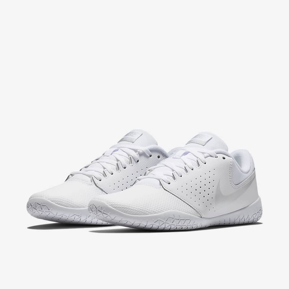 Calzado de cheerleading para mujer Nike Sideline IV - Blanco/Blanco/Platino puro