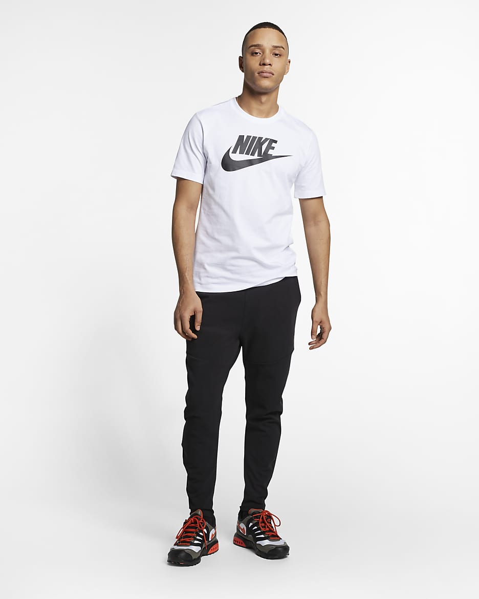 T-shirt męski Nike Sportswear - Biel/Czerń