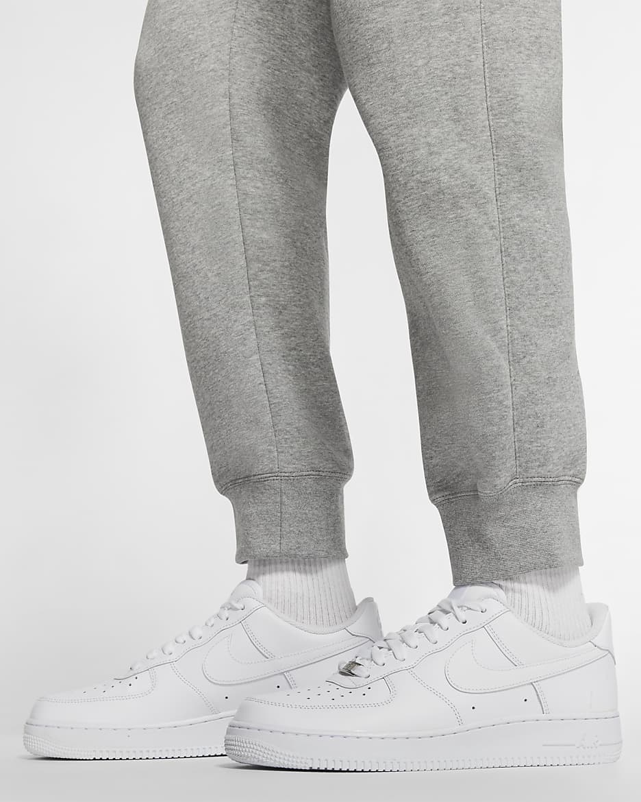 Nike Sportswear Club Fleece cargobukse til herre - Dark Grey Heather/Matte Silver/Hvit