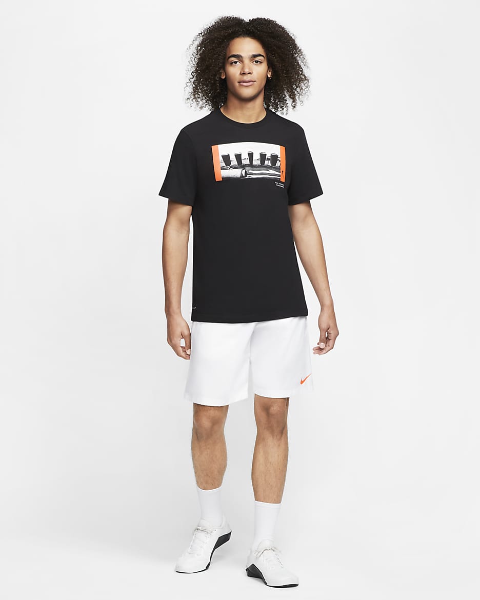 Nike Dri-FIT Men's Football T-Shirt - Black