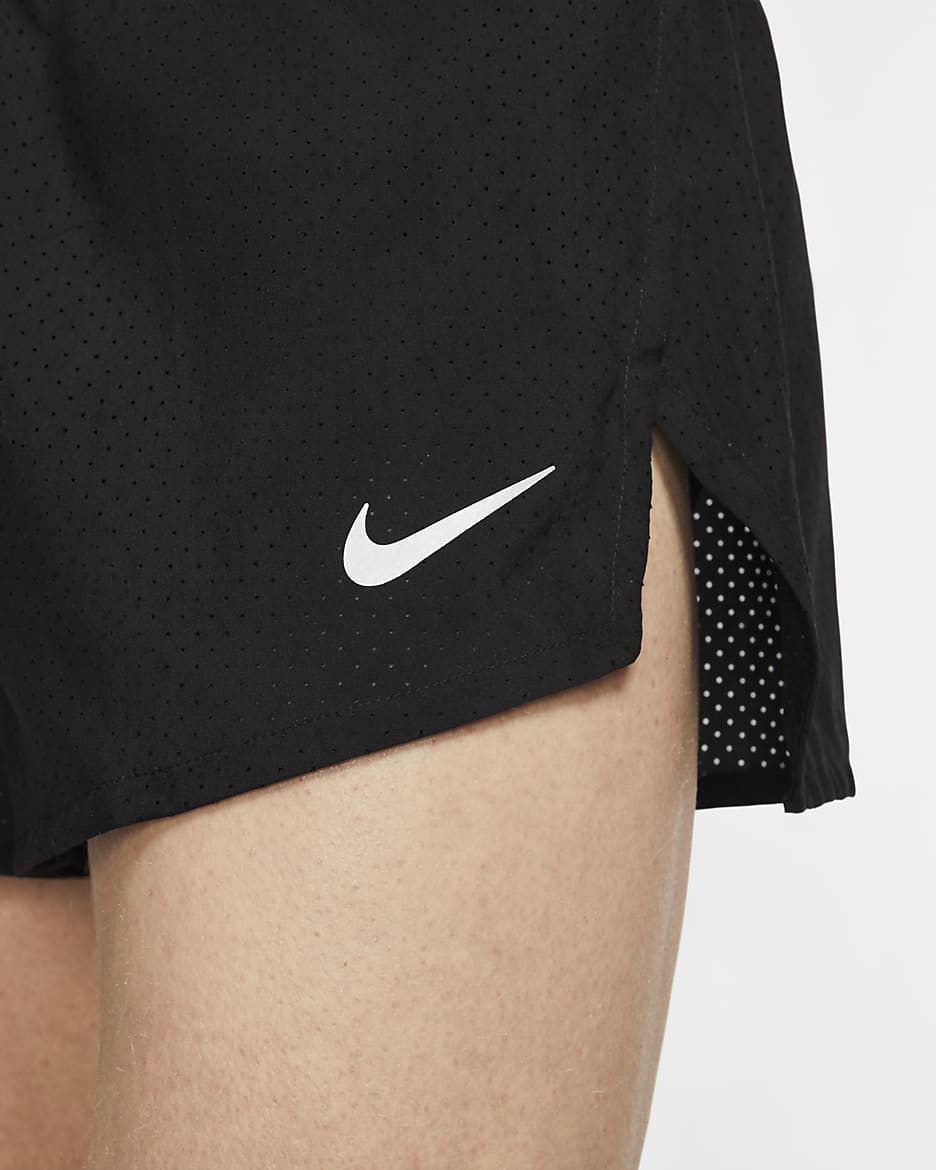 Nike Dri-FIT Fast Men's 2" Brief-Lined Racing Shorts - Black