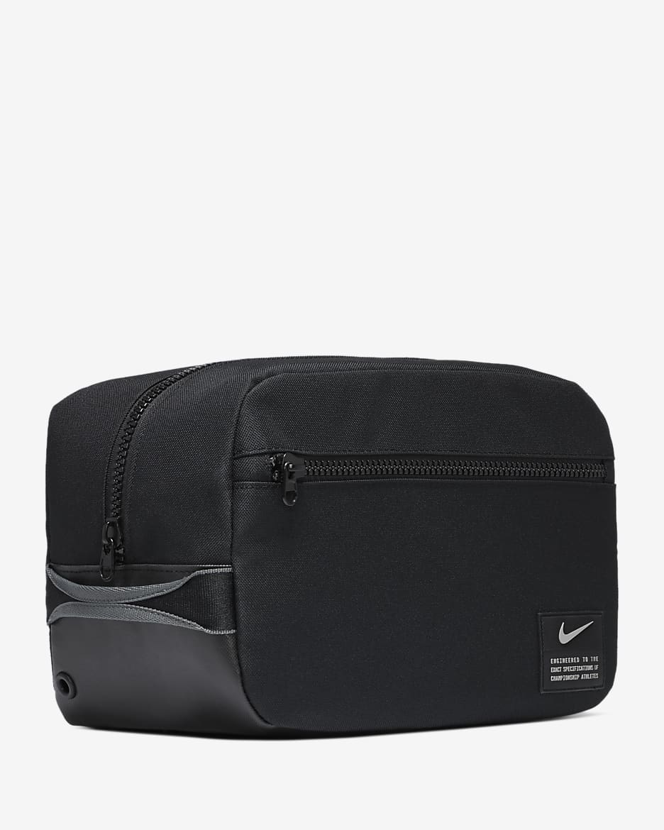 Bolsa para el calzado de entrenamiento Nike Utility (11L) - Negro/Negro/Piedra enigma