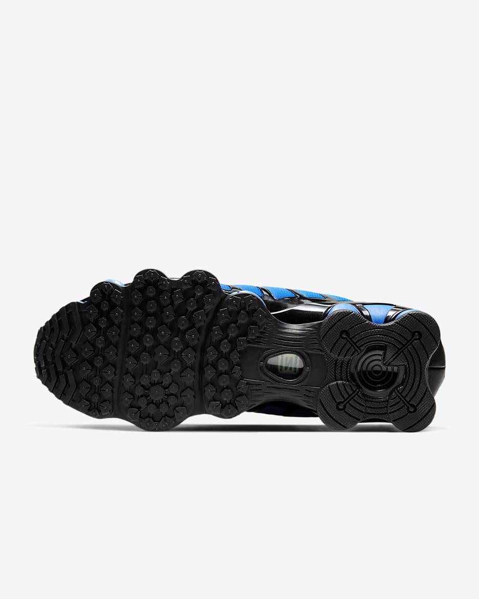 Chaussure Nike Shox TL pour Homme - Noir/Racer Blue/Vapor Green