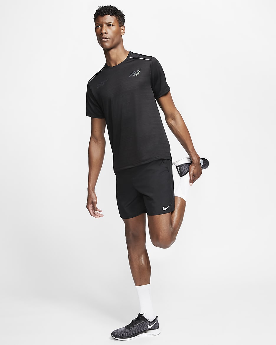 Nike Dri-FIT Run Men's 18cm (approx.) Running Shorts - Black