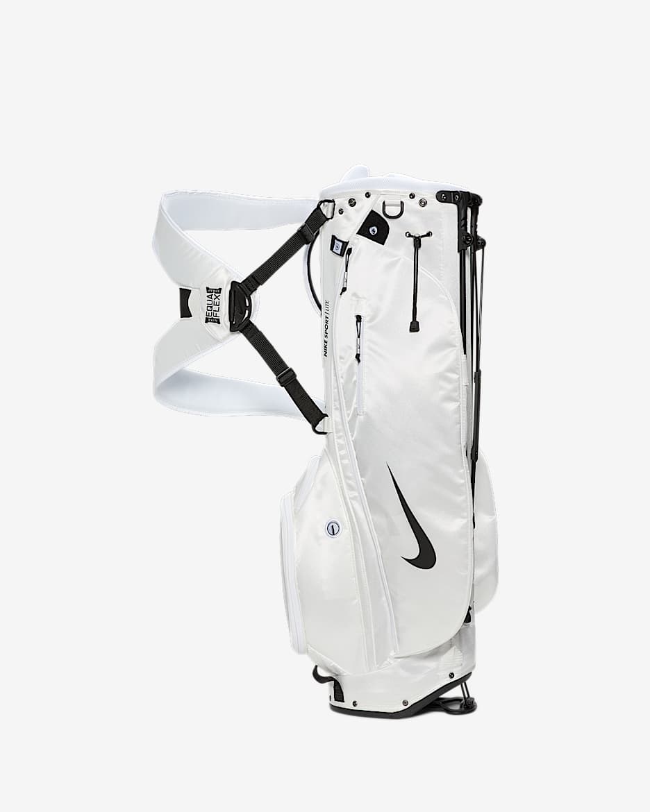 Nike Sport Lite Golf Bag - White/Black
