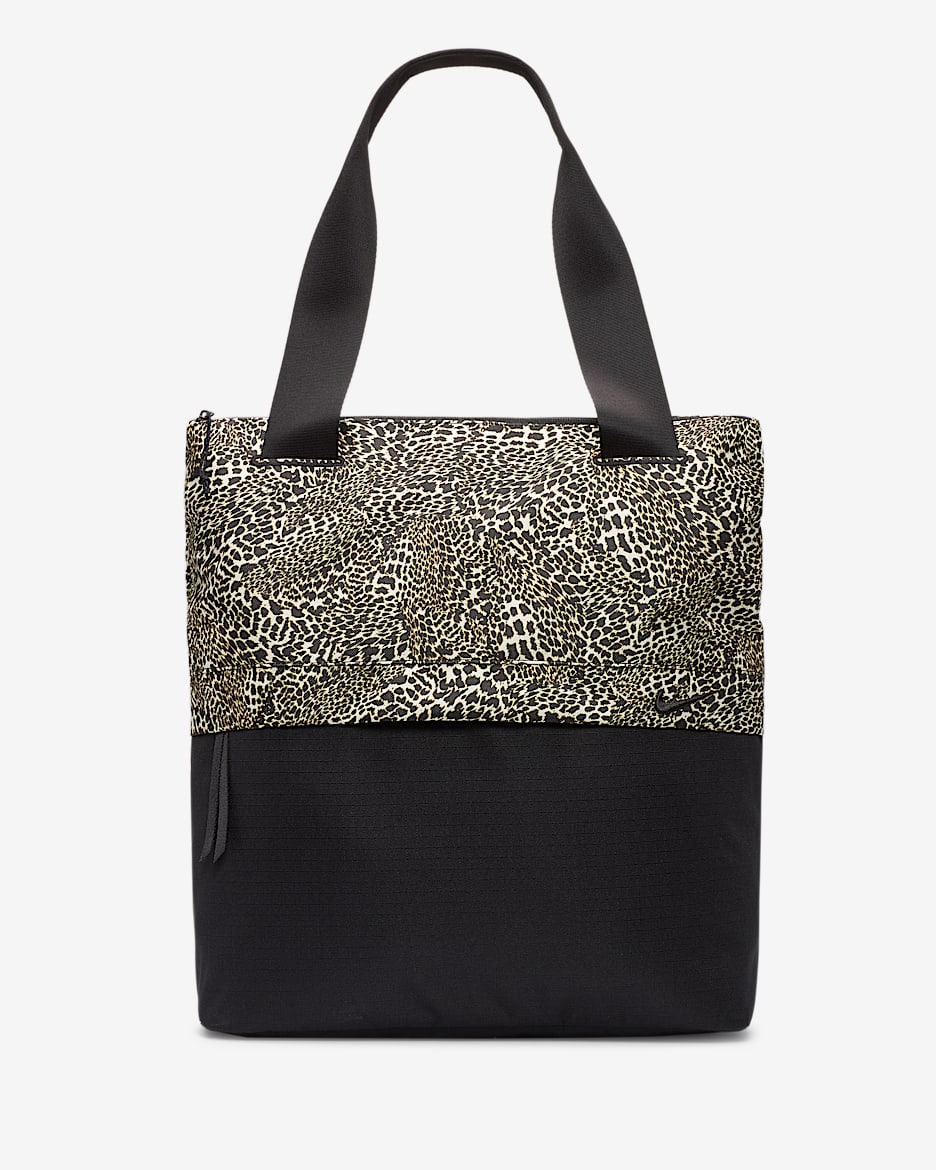 Nike Radiate Women's Printed Training Tote Bag - Black/Black/Black