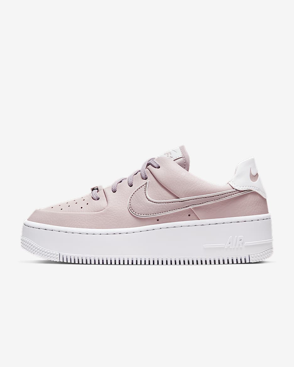 Nike Air Force 1 Sage Low Women's Shoe - Platinum Violet/Platinum Violet/Platinum Violet/White