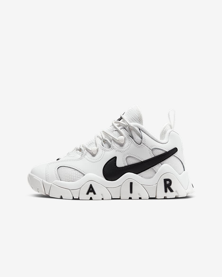 Nike Air Barrage Low cipő nagyobb gyerekeknek - Summit White/Fekete
