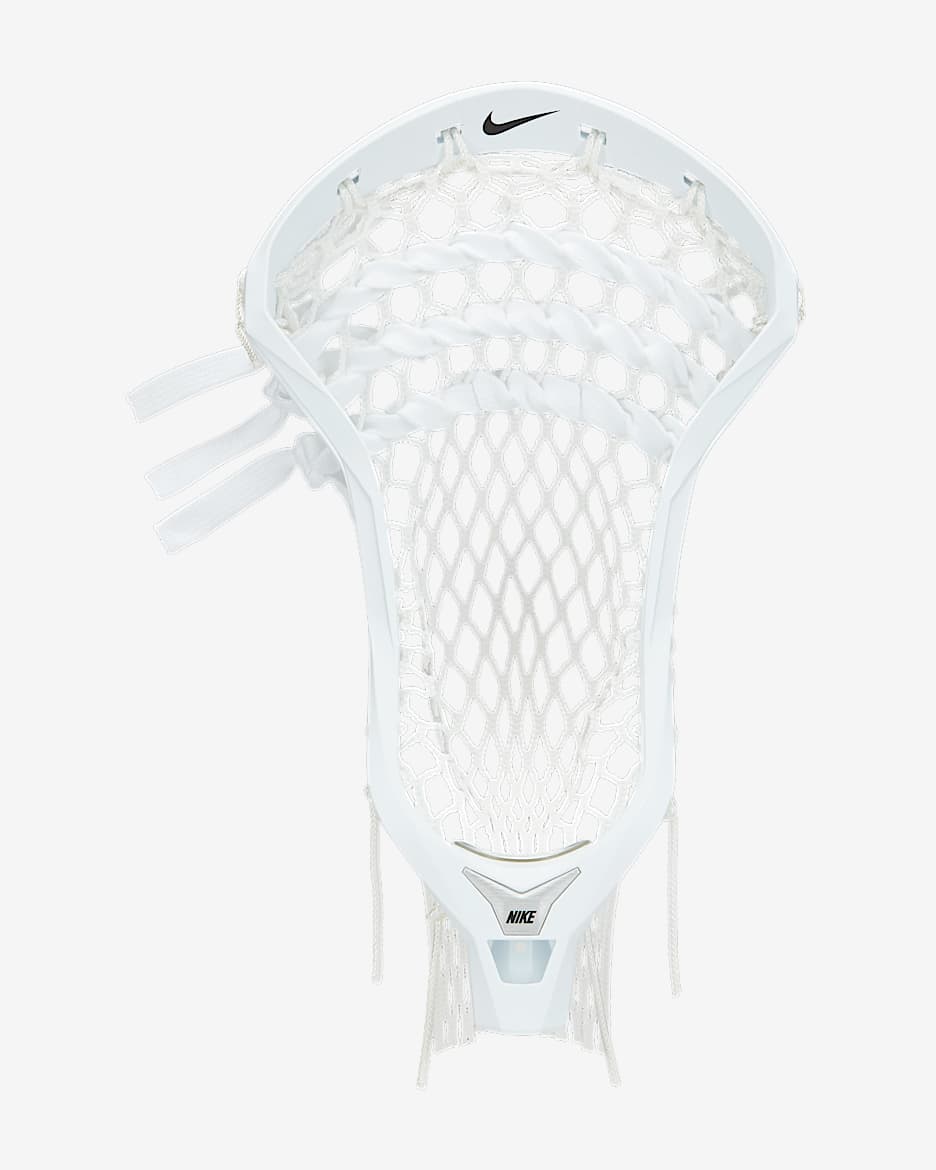 Cabeza de lacrosse con red para hombre Nike Vapor Elite - Blanco