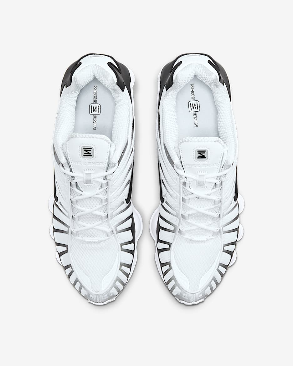 Nike Shox TL Men's Shoes - White/Metallic Platinum/Black